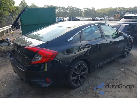 2019 Honda Civic Sport from USA, damaged, VIN 19XFC2F84KE011605